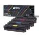 Kompatibilní náhrada za Multipack (4) Tonery CMYK (Azurová/Purpurová/Žlutá/Černá) Kompatibilní s Samsung CLP, CLX, Xpress - Nahrazuje CLT-C504S (SU025A)
